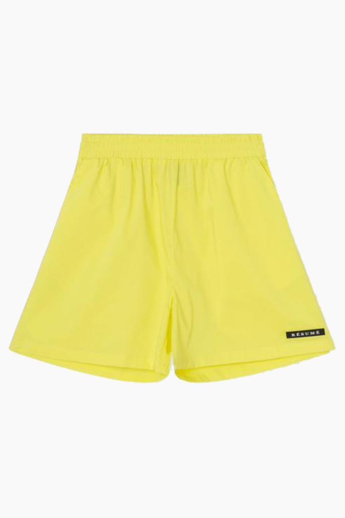 EllenRS Shorts - Yellow - Résumé