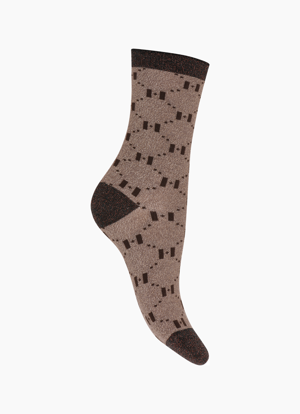 Fashion Sock 9086 - Brown - Hype the Detail