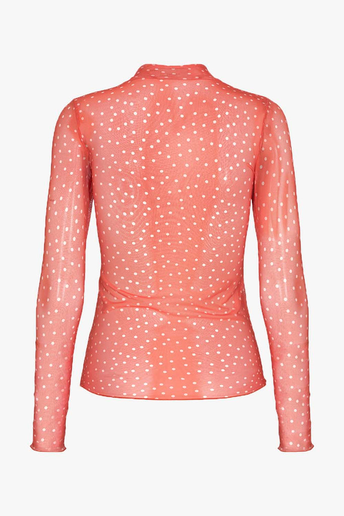 Filana long sleeved blouse - Orange - Moves