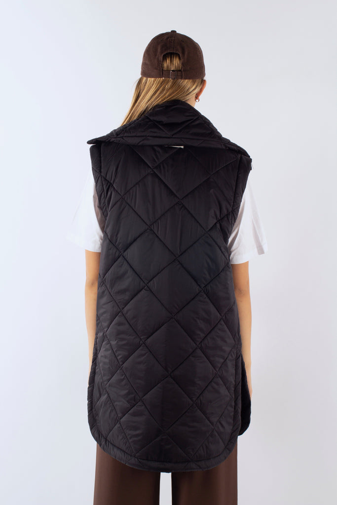 FlorenceIR Quilt Vest - Black - irréel