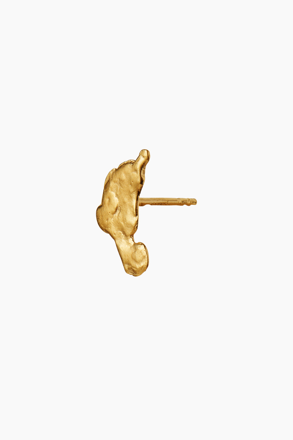 Gold Splash Earring - Gold - Stine A
