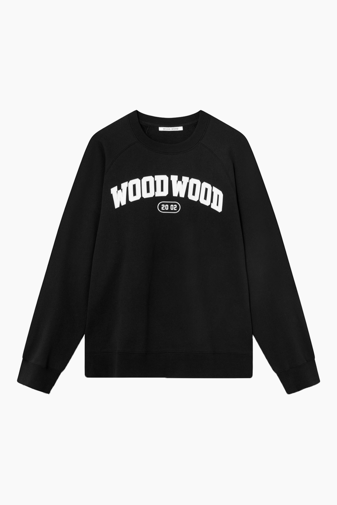 Hope IVY Sweatshirt - Black - Wood Wood