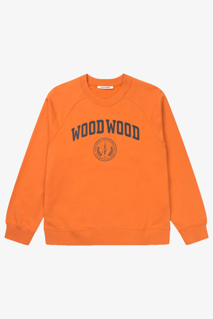 Hope IVY Sweatshirt - Orange - Wood Wood
