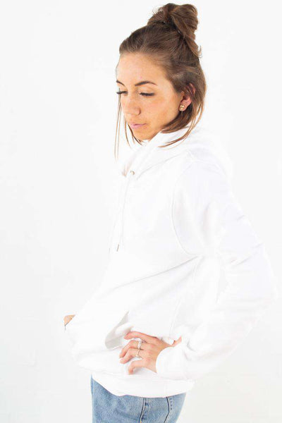 Classic Organic Hood - Optical White fra Colorful Standard