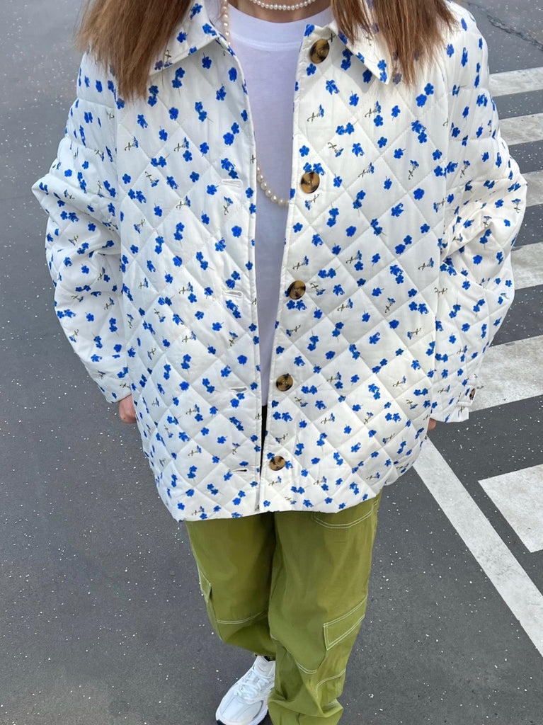 sukker tegnebog kunstner Encamellia Jacket i farven Starry Flower fra Envii - Køb her! – QNTS.dk