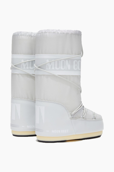 Icon Glacier Grey Nylon Boots - Glacier Grey - Moon Boot