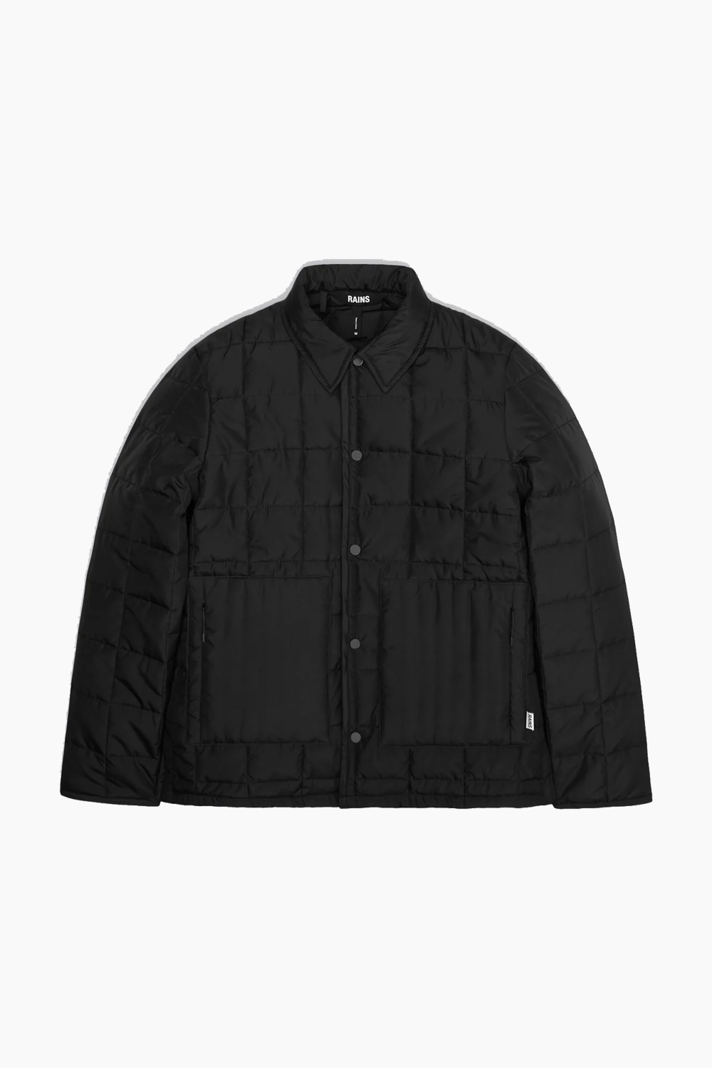 Liner Shirt Jacket W1T1 - Black - Rains