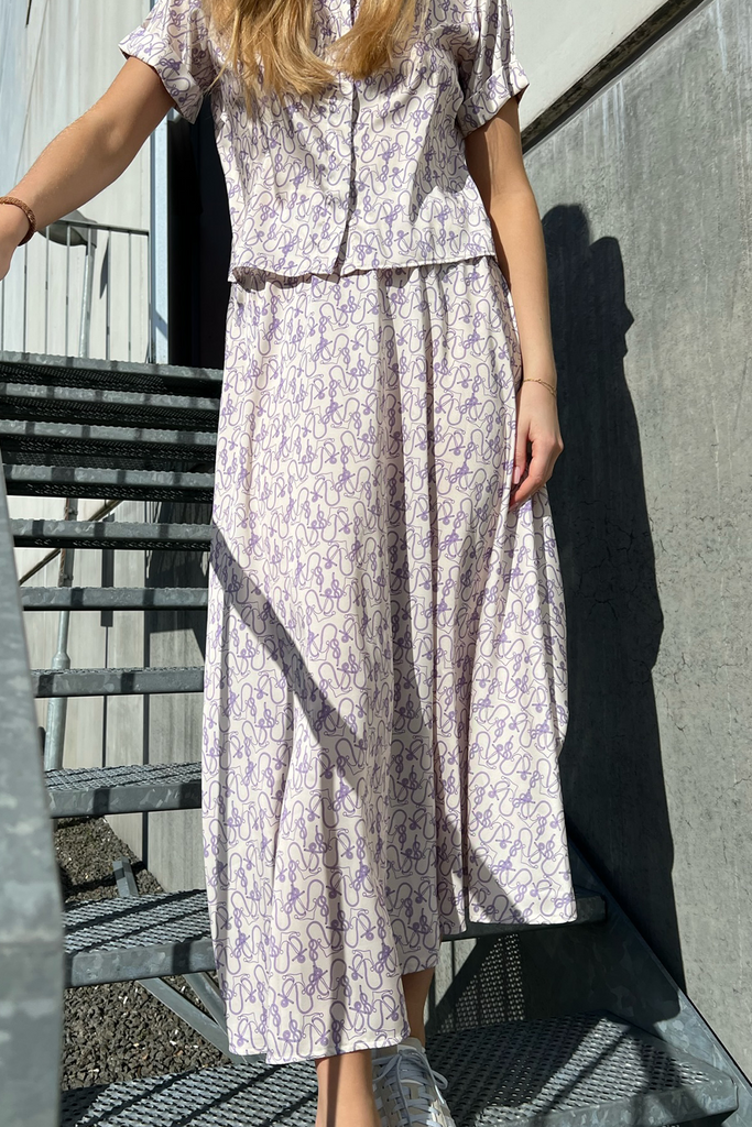 LouIR Skirt - Purple - irréel