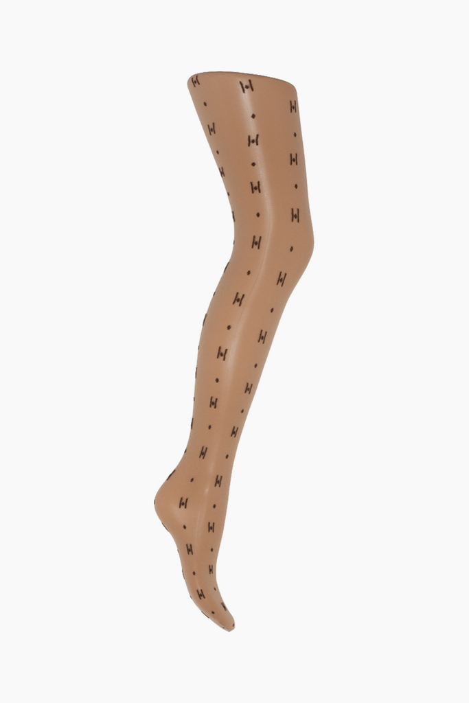 HTD Logo tights - Brown - Hype the Detail