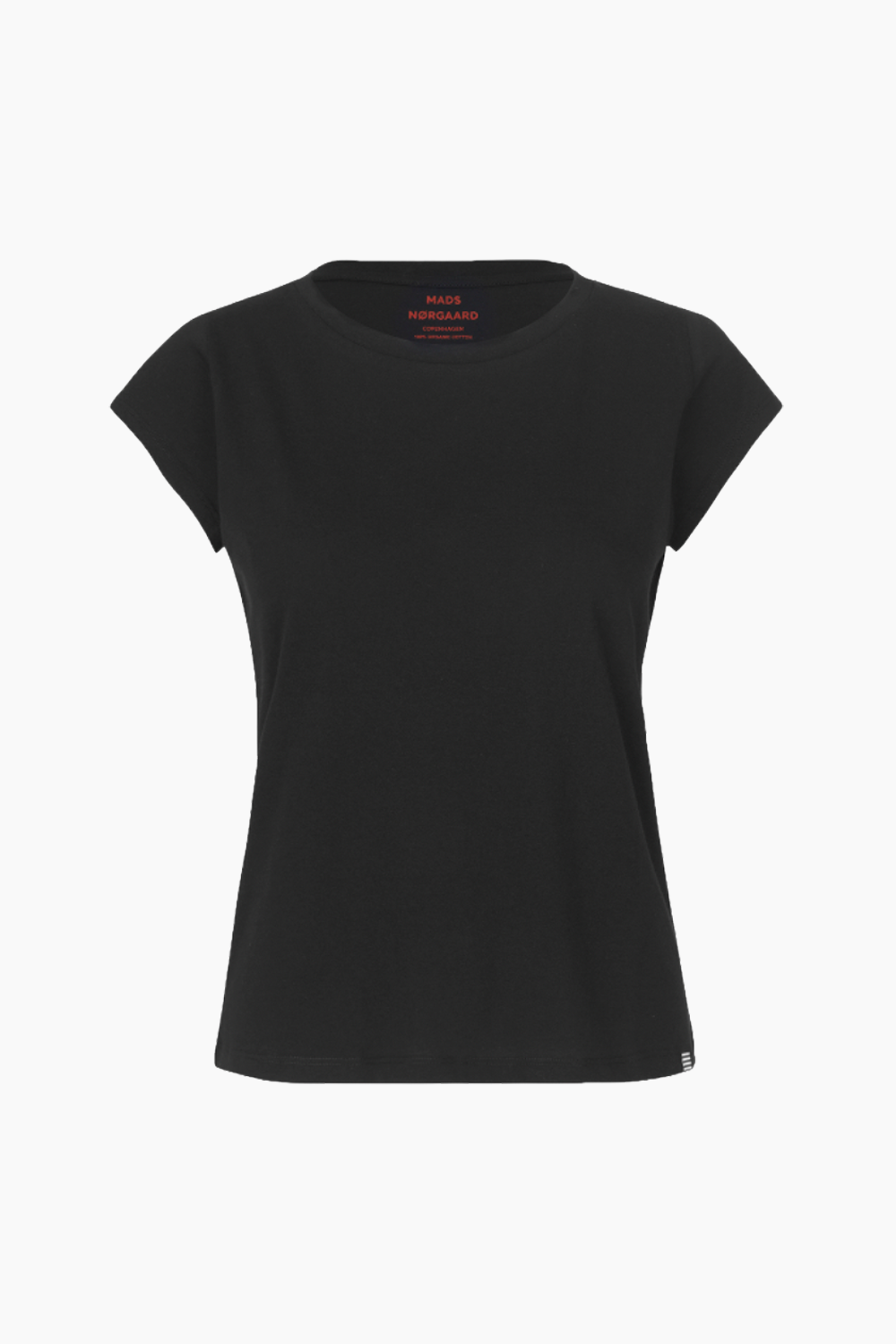 Organic Jersey Teasy Tee - Black - Mads Nørgaard