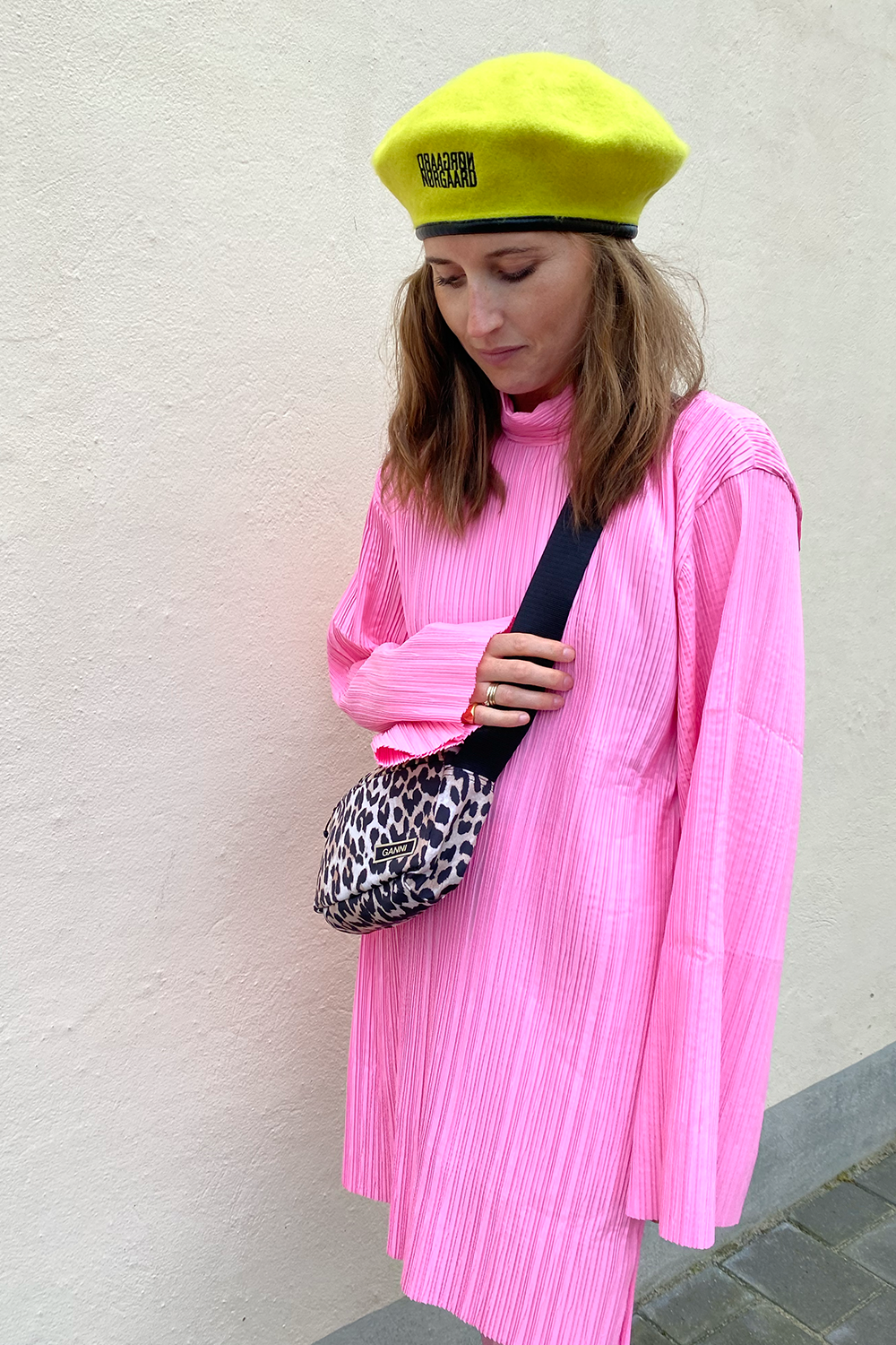 Paper Pleat Hausach Dress - Cotton Candy - Mads Nørgaard