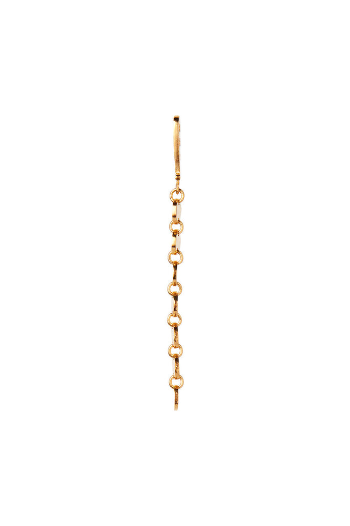 Petit Coins Behind Ear Earring - Gold - Stine A