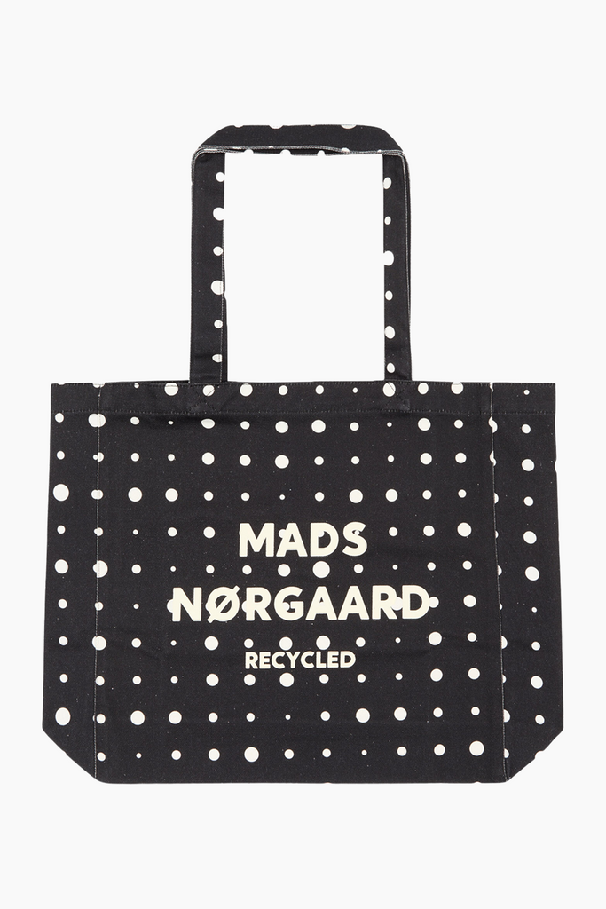 Recycled Boutique Athene Bag Mini Aop - Black - Mads Nørgaard