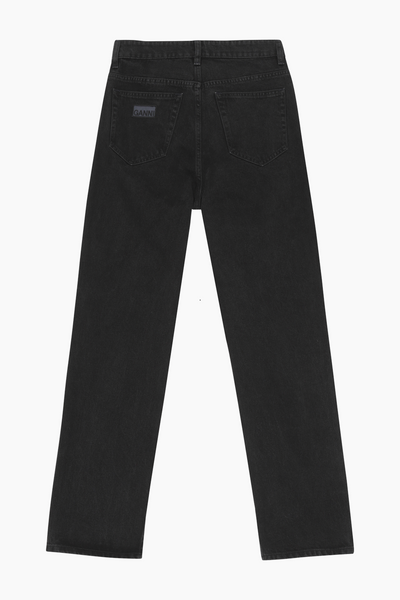 Figni Jeans - Washed Black/Black - GANNI