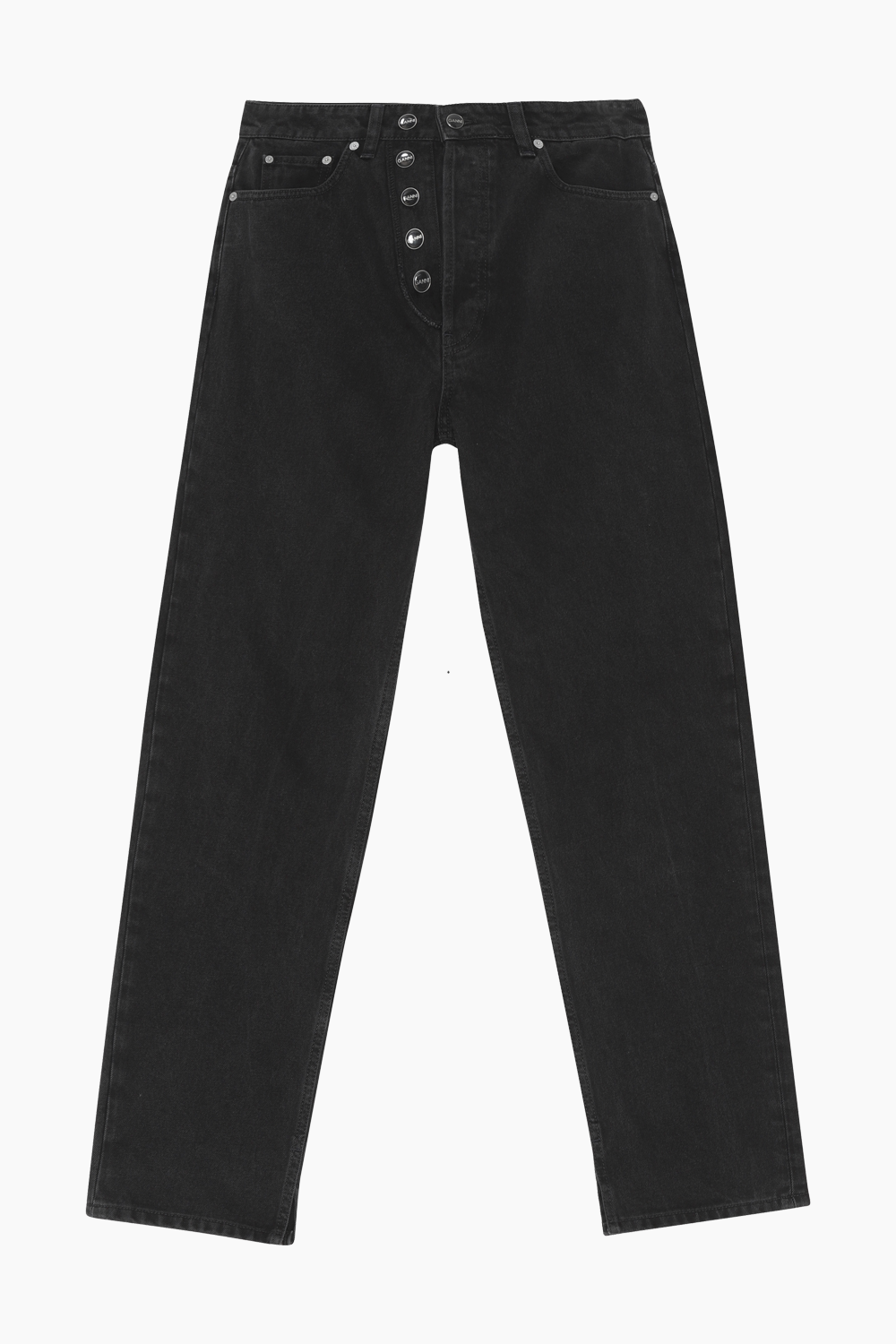 Figni Jeans - Washed Black/Black - GANNI