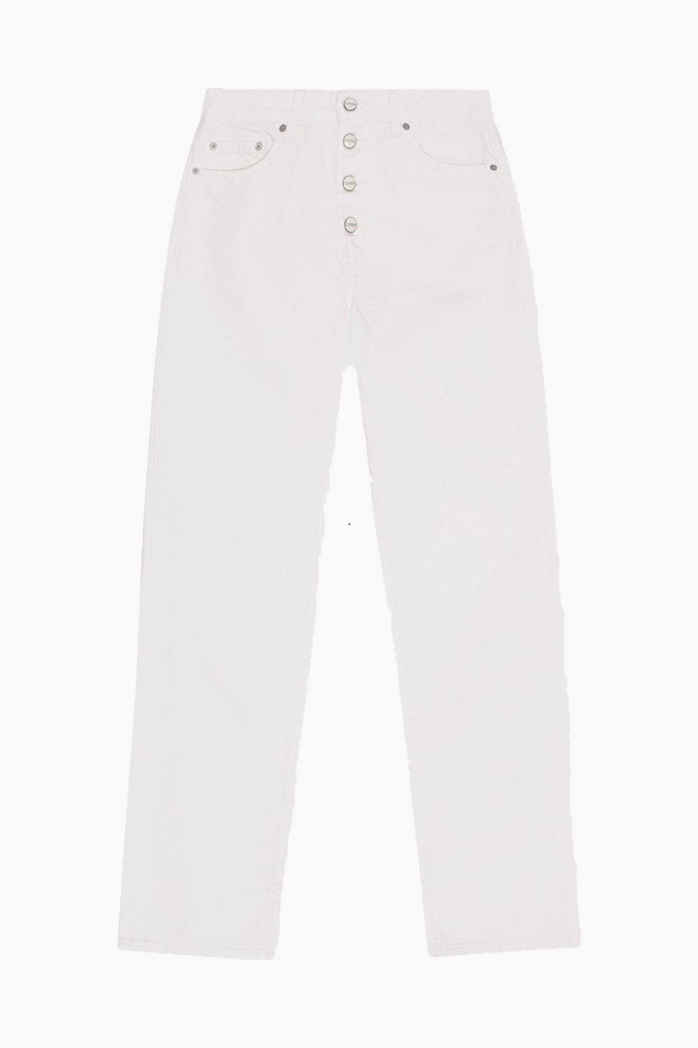 Lovy Rigid Denim  - Bright White - GANNI