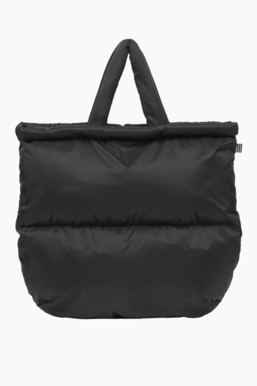 Shiny Recy Quilt Pillow - Black - Mads Nørgaard