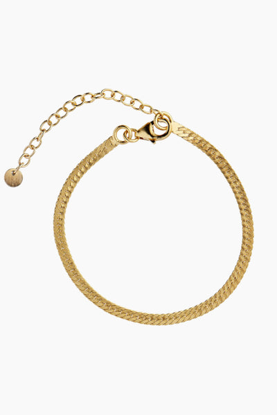 Snake Bracelet - Gold - Stine A