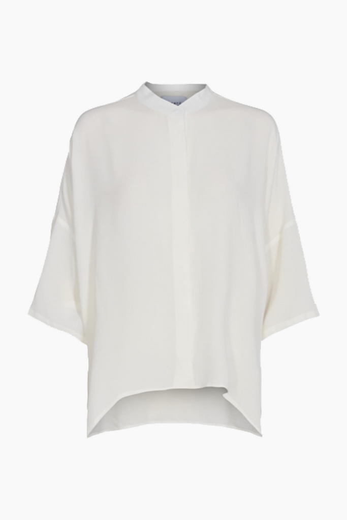 Susanna SS Short Shirt - White - Liberté