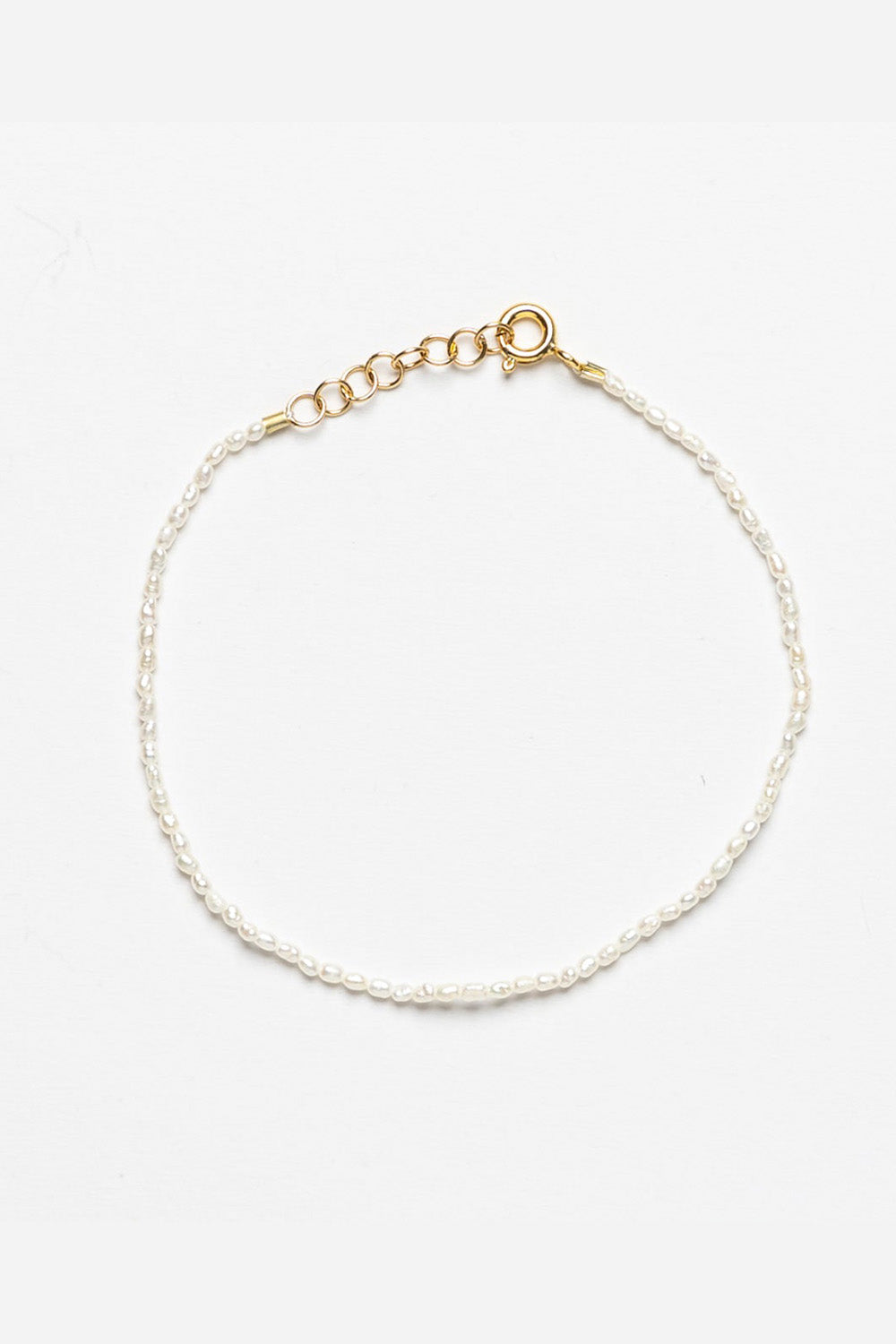 Tiny Pearl Bracelet - Guld - Sorelle