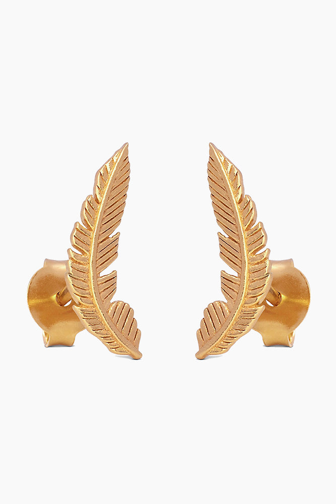 Birla Earring - Gold - ENAMEL
