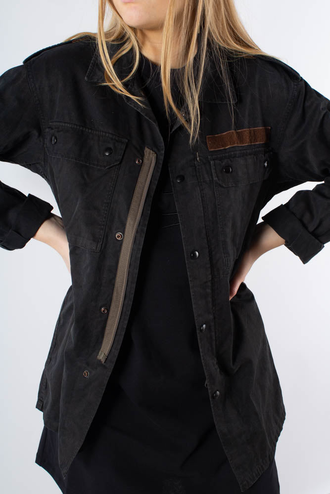 Vintage Army Jakke - Sort Qnts