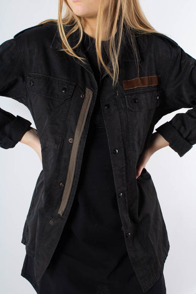 Vintage Army Jakke - Sort Qnts