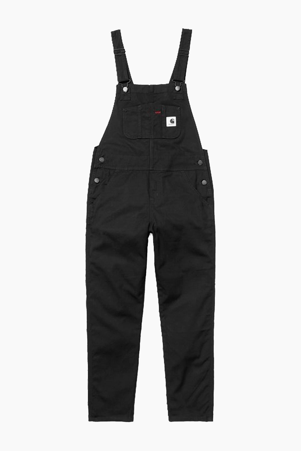 W' Bib Overall Hudson Stretch - Black - Carhartt WIP