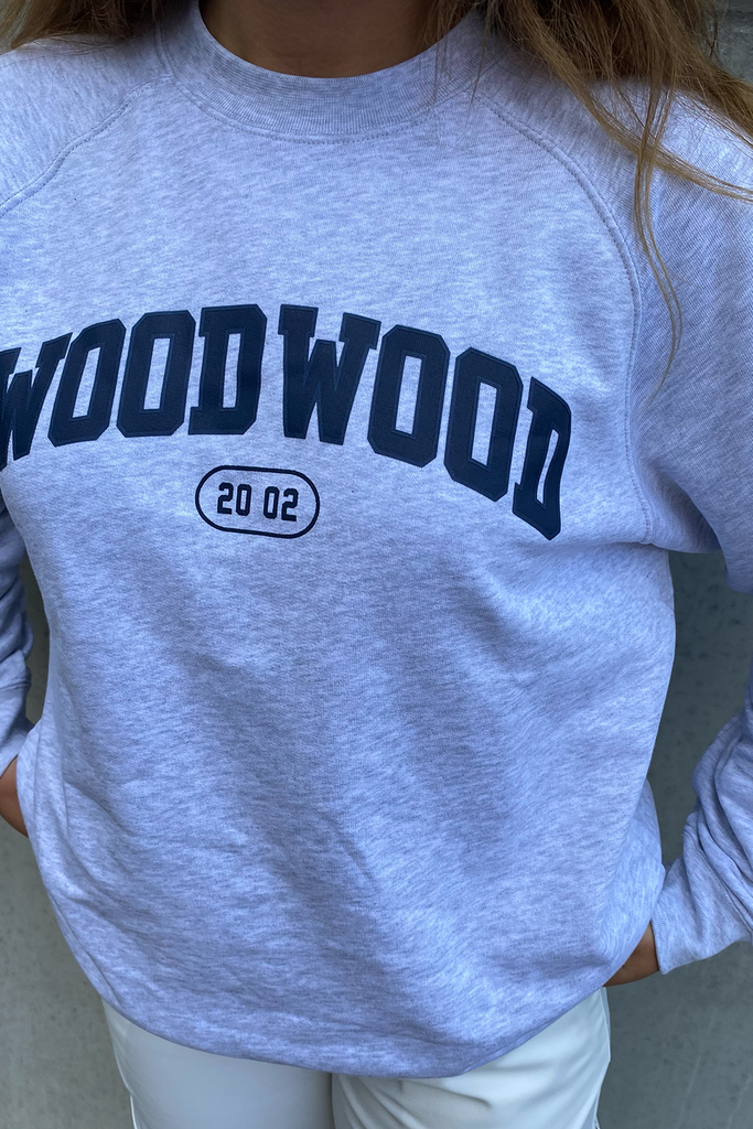 Hope IVY Sweatshirt - Snow Marl - Wood Wood