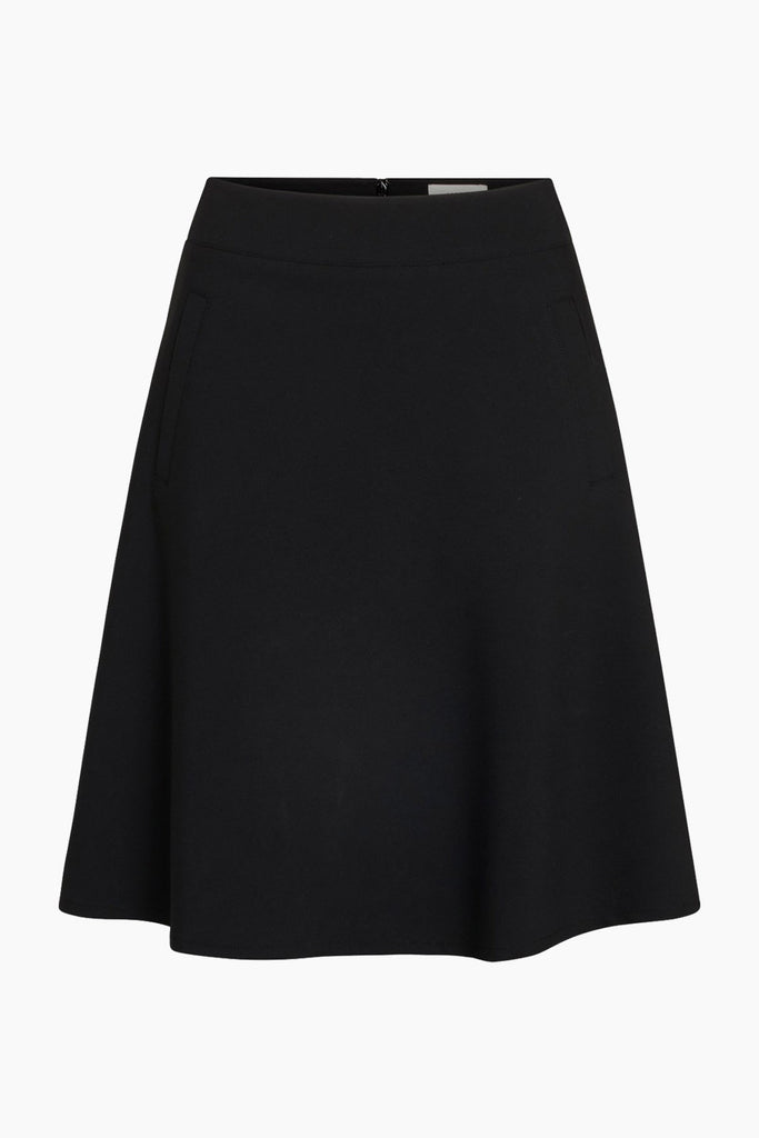 Recycled Sportina Stelly Skirt - Black - Mads Nørgaard